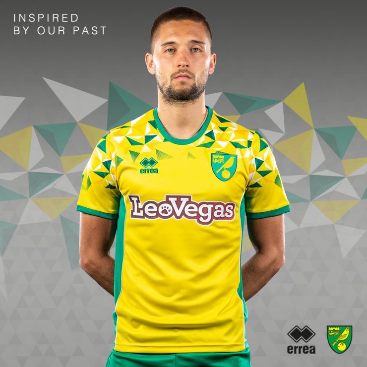 norwich city retro shirt